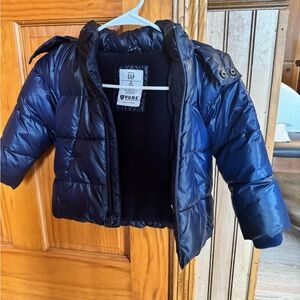 GAP Kids Dark Blue Puffer Coat